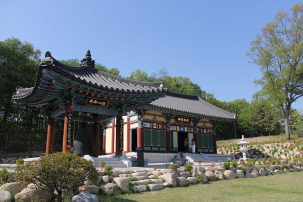 Peace Bell Temple, a large symbolic bell for Korean unification at the Joint Security Area within the DMZ